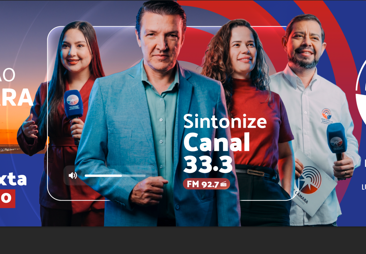 Programação da Rede Câmara exibida no aplicativo